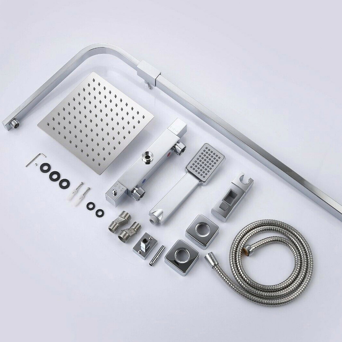 juego de ducha termostática