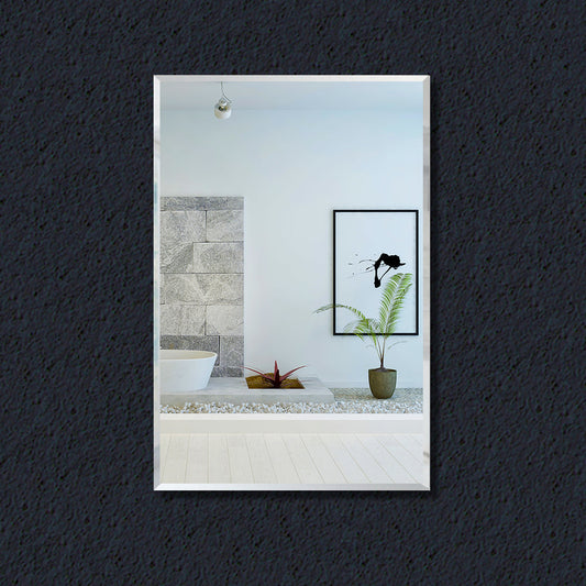 Duchacasa Espejo para Pared Rectangular con Esquina Recta. Espejo Pared Cuerpo Entero, estilo simple