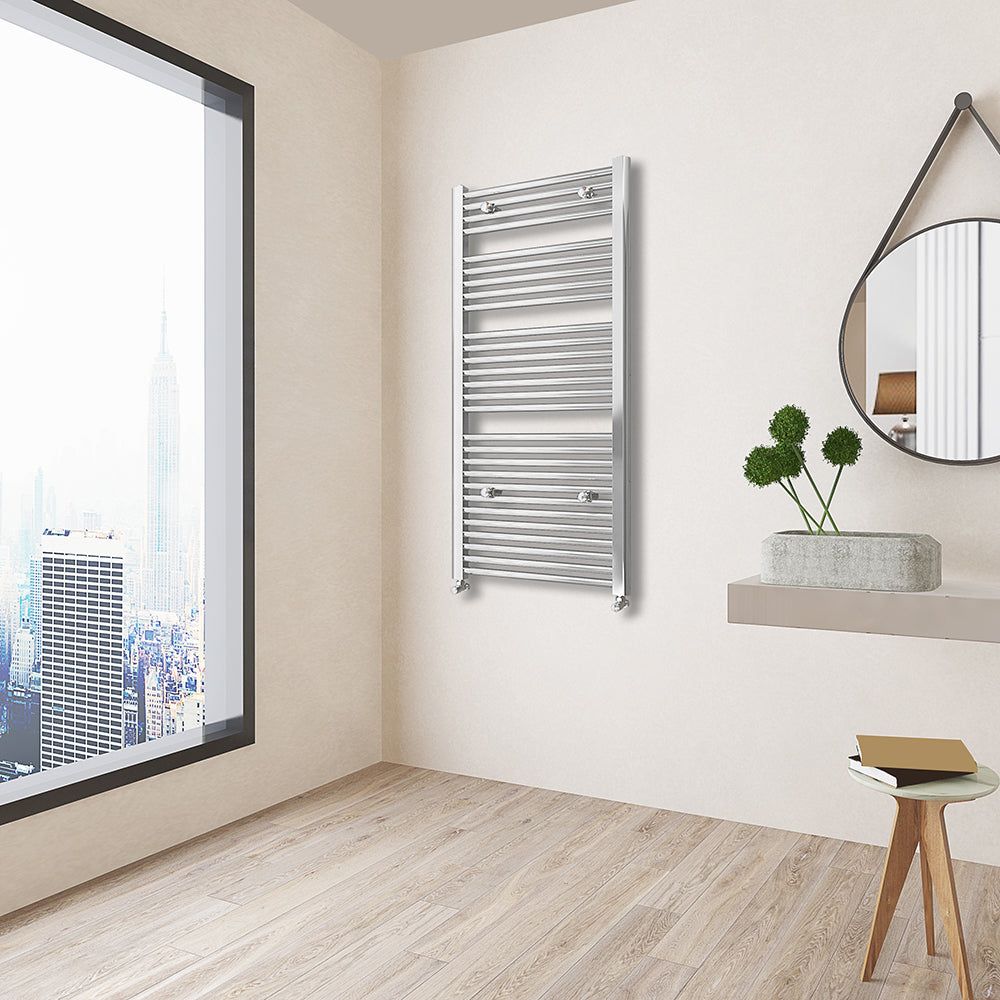 Duchacasa 120CM Cuarto de baño Calefacción central Toallero Escalera Radiador Calentador CR